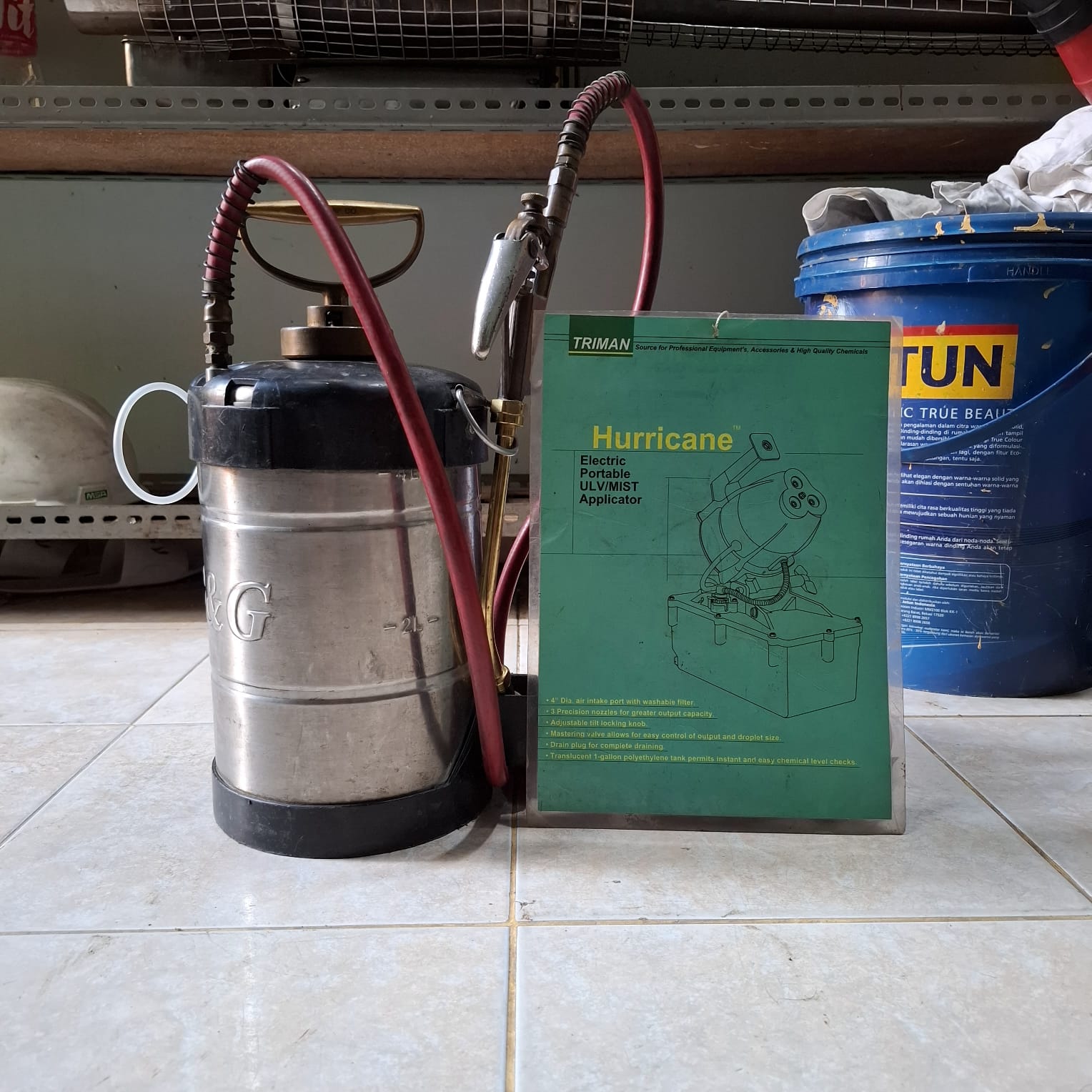 Spraying Pressure B&G